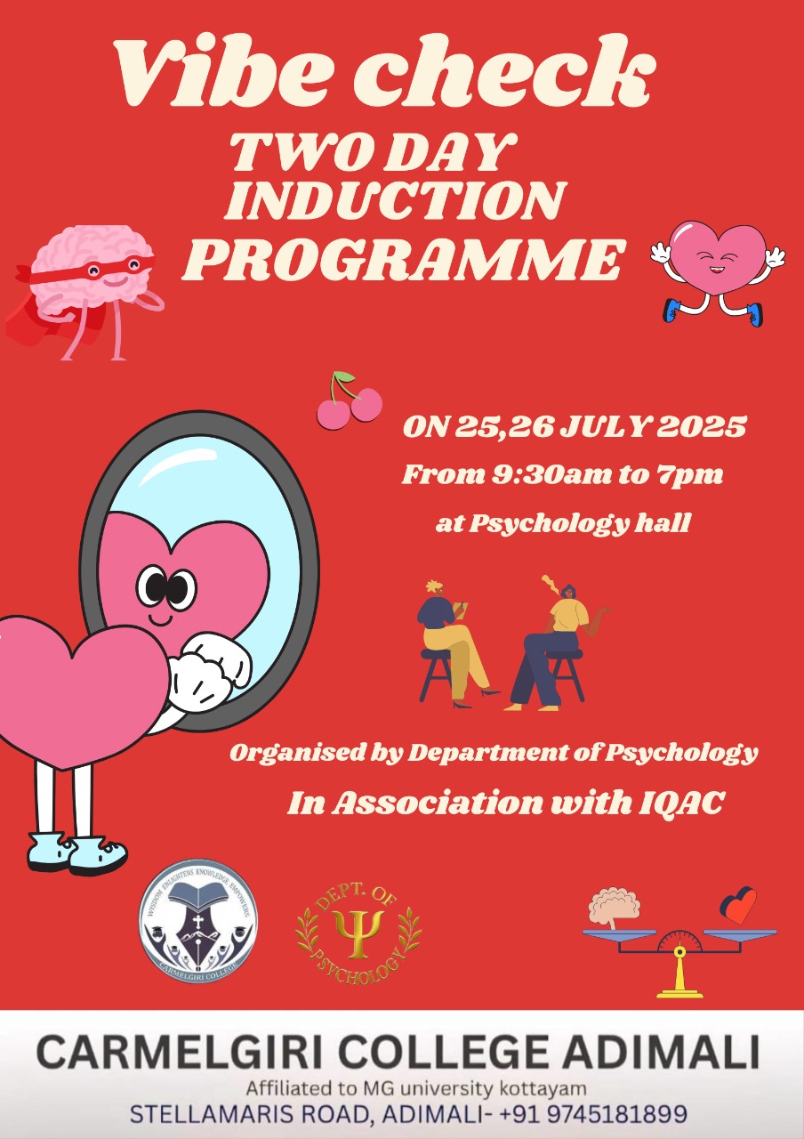 Two-Day Induction Programme “Vibe Check”